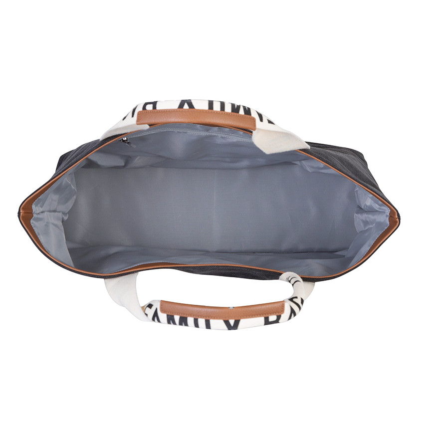 Sac à langer signature + pochette Family Bag noir 