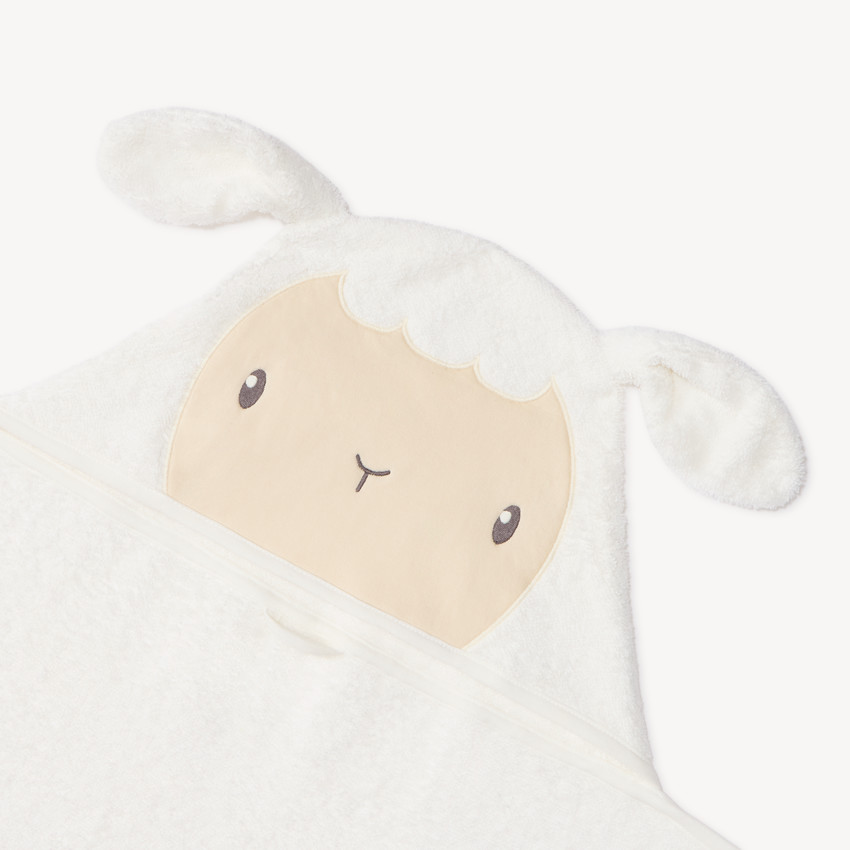 Cape de bain Mouton - 80x80 cm 