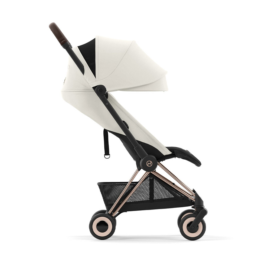 Poussette ultra-compacte Coya rosegold/off white 