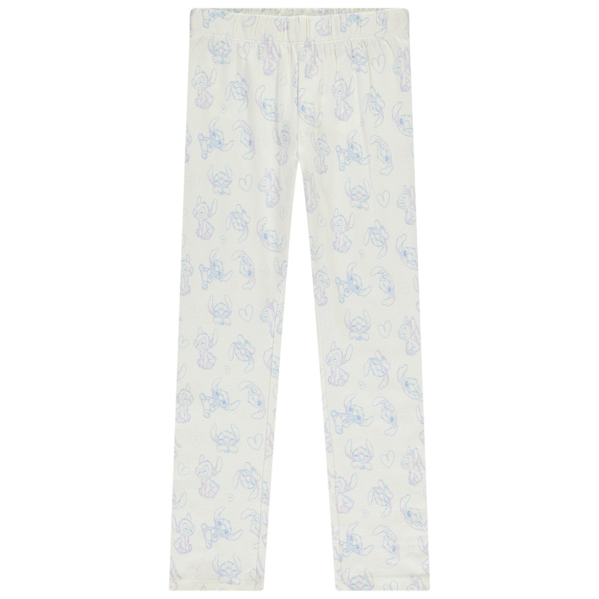 Set pyjama long en jersey Stitch & Angel Disney pour fille 