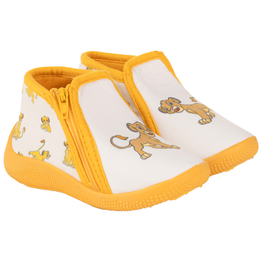 Chaussons bottillons zippés Simba Disney pour bébé garçon 