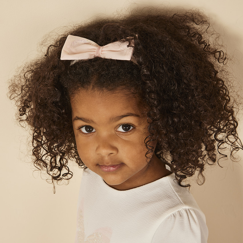 Ensemble 2 pièces robe manches longues + bandeau pour bébé fille 