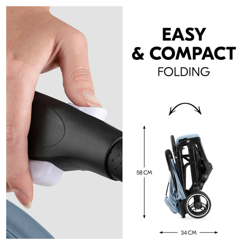 Poussette canne 1 position lègére Travel N Care Plus Dusty Blue 