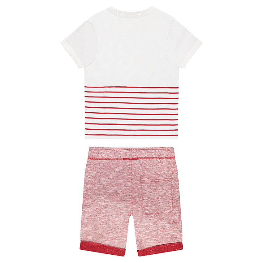 Ensemble avec tee-shirt rayé print Chase Pat' Patrouille Nickelodeon™ 