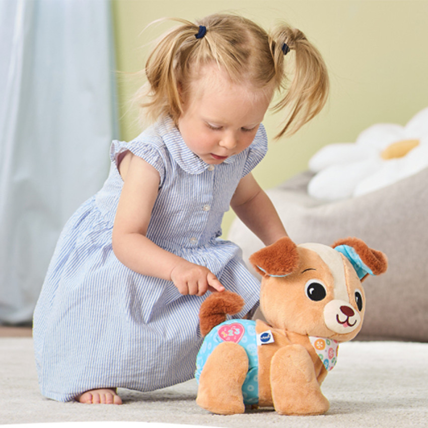 Toutou peluche interactive 1 2 3 Suis-moi FR  