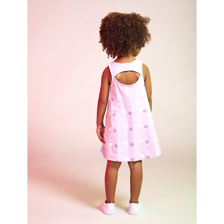 Robe en jersey print Minnie Disney et imprime pois pour bebe fille