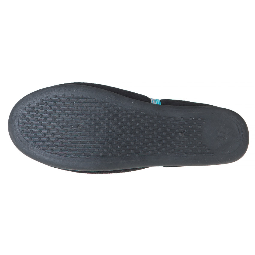 Chaussons babies noirs avec patchs Disney Violetta 