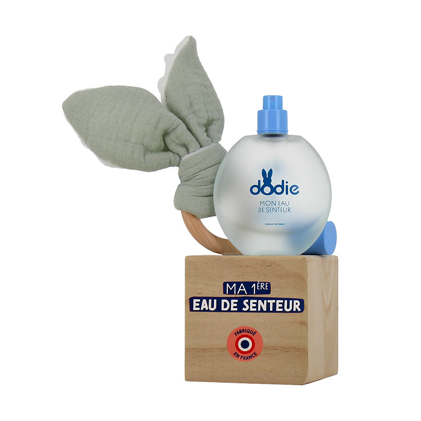 Coffret Ma 1ère eau de senteur 50ml avec doudou vert 