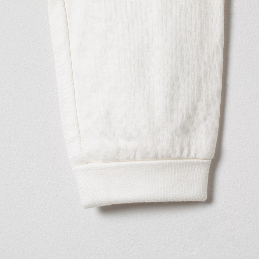 Ensemble haut pressionné et pantalon en coton pour bébé fille 