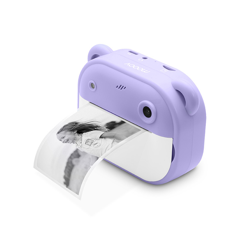 Appareil photo instantané et caméra violet 