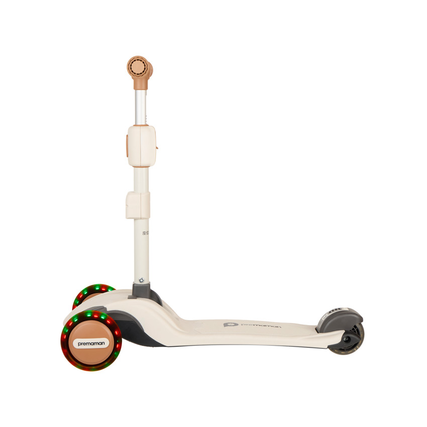 Porteur évolutif 2-en-1 - Écru et Marron 