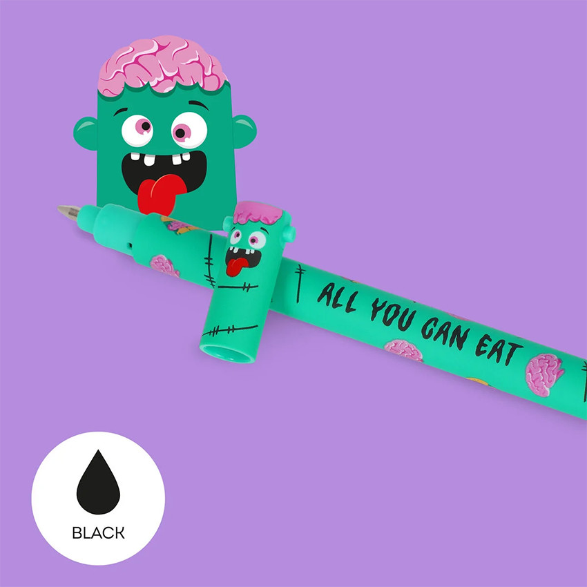 Set de 3 stylos gel effaçables The Boo Crew Halloween 