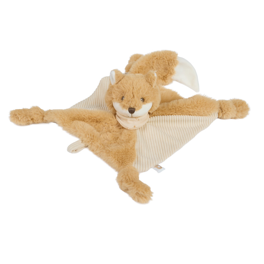 Doudou plat Léo le Renard 