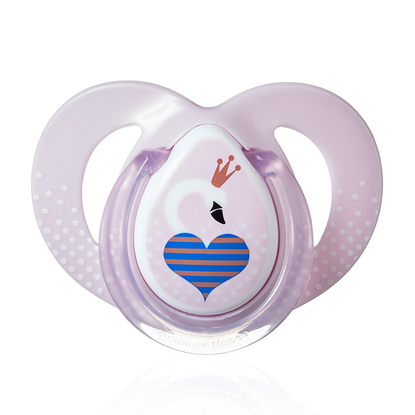 Sucette silicone Moda 6-18 mois - Fille 