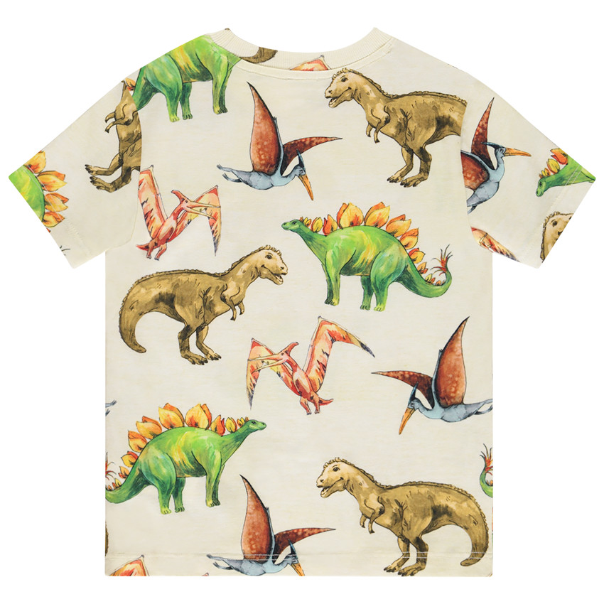 T-shirt manches courtes imprimé dinosaure pour garçon  