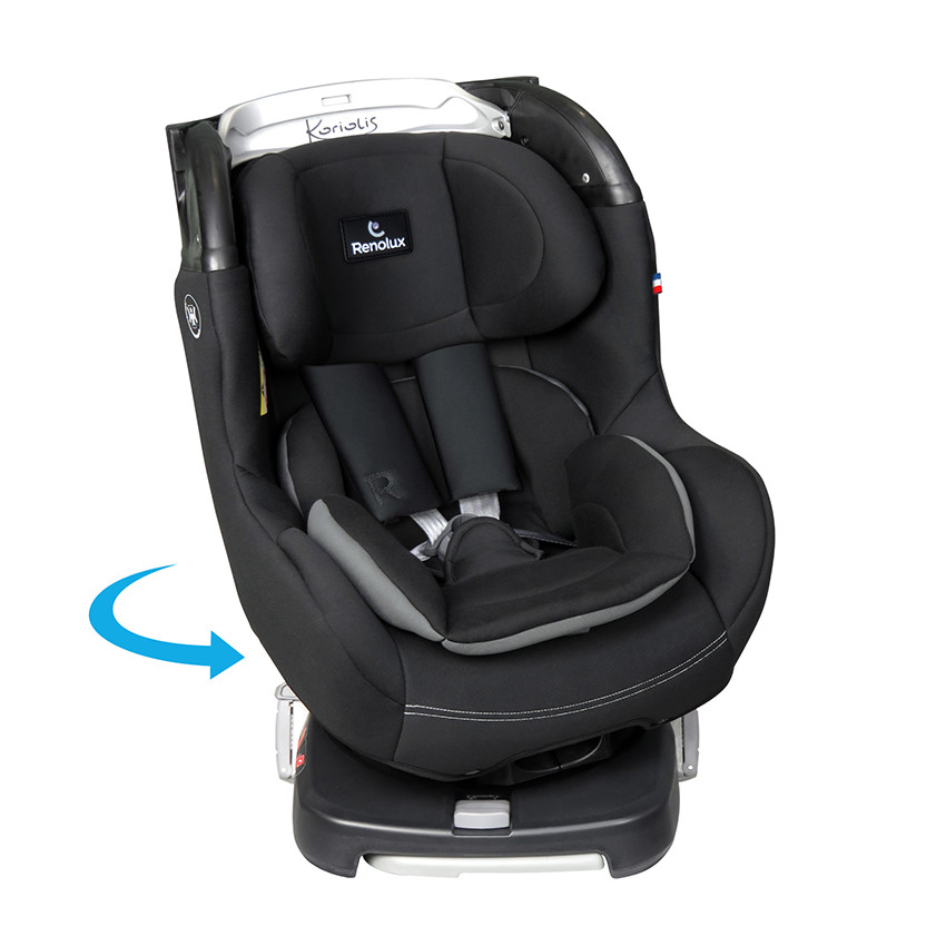 Siège-auto pivotant Koriolis groupe 0+/1 - Total Black 
