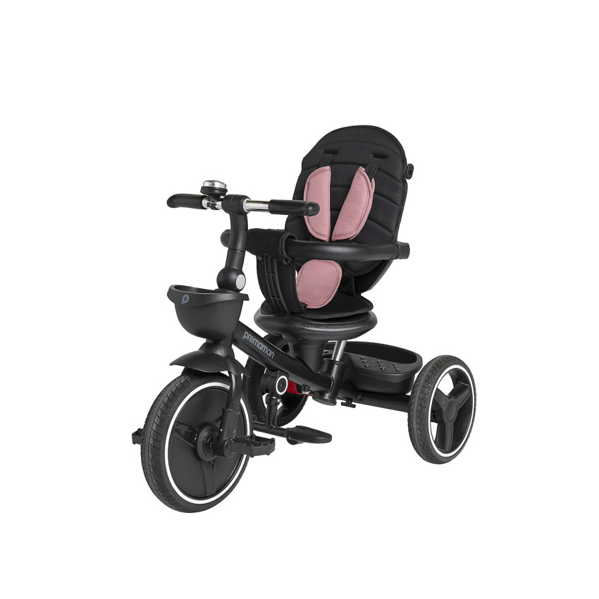 Tricycle évolutif Triky 5 en 1 rose 