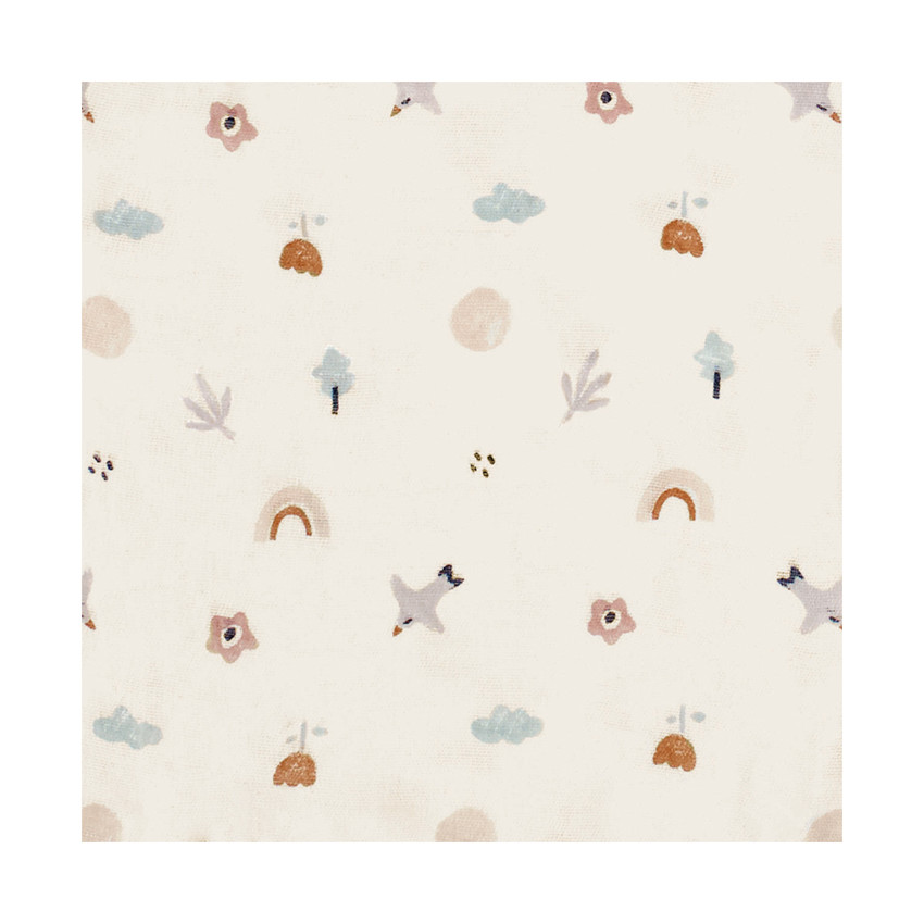 Lange en mousseline 100 x 100 cm - Dim grey 