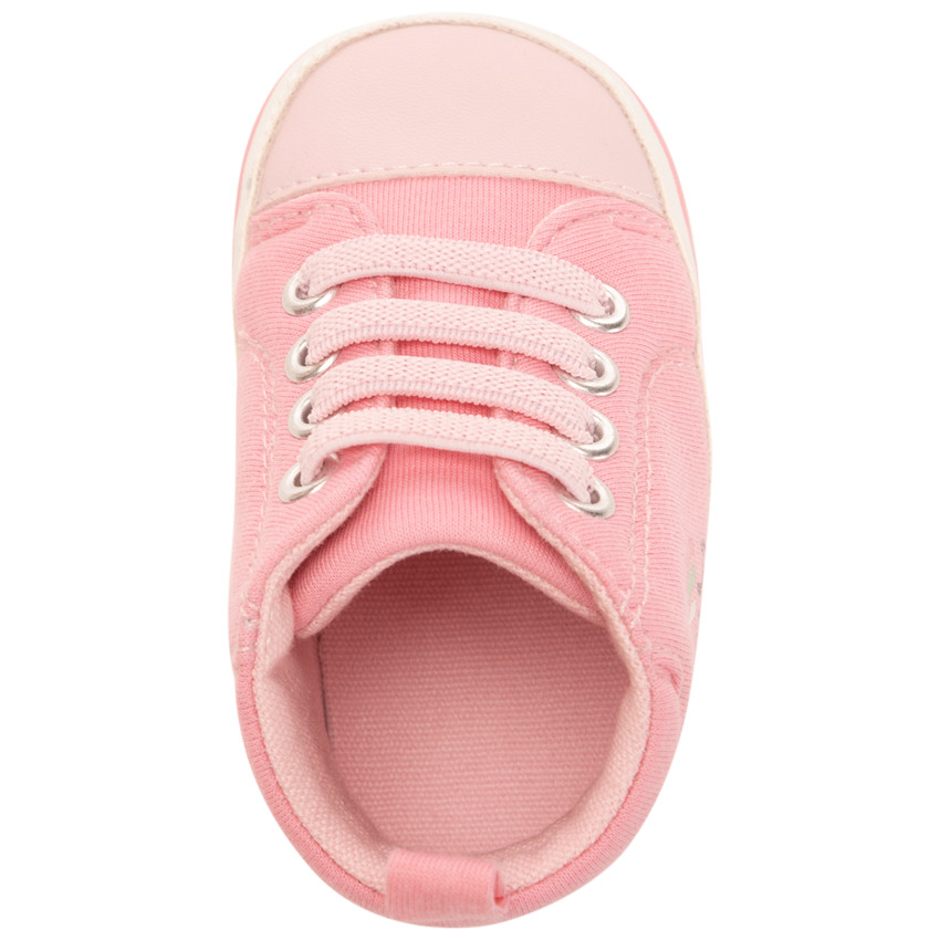 Baskets montantes souples print Lovely pour bébé fille 