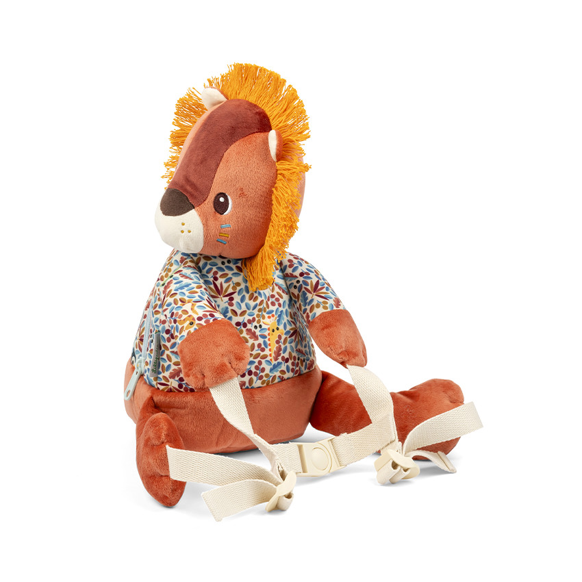 Sac à dos tout doux Jack le lion 