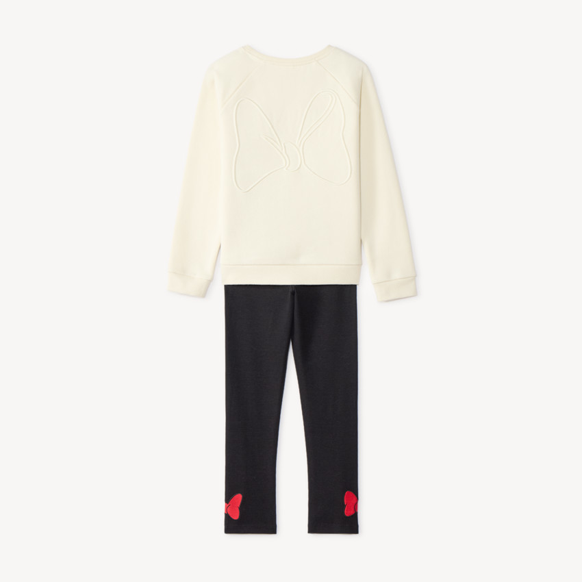 Ensemble de jogging sweat et legging fille motif Minnie Disney 
