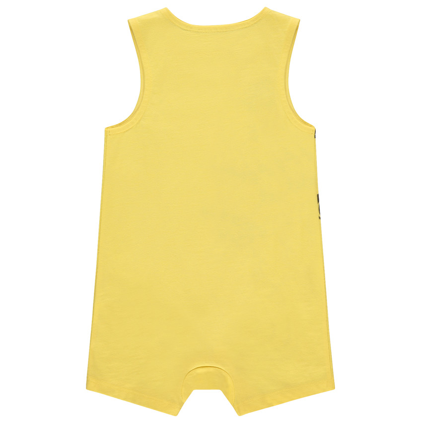 Combinaison courte en coton print Mickey Disney pour bébé garçon 