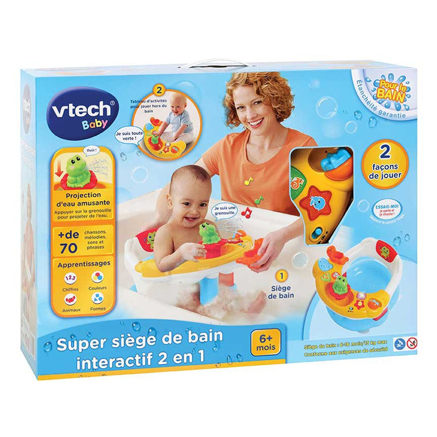 Siège de bain interactif 2-en-1 - Multicolore (VTech) - Image 2