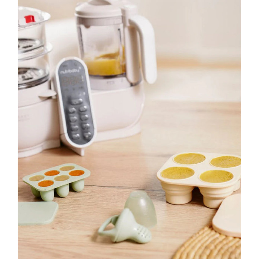 Set de contenants silicone & Grignoteuse 