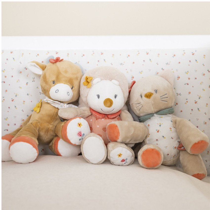 Peluche - Hérisson Zoé - Sable beige - 30 cm 