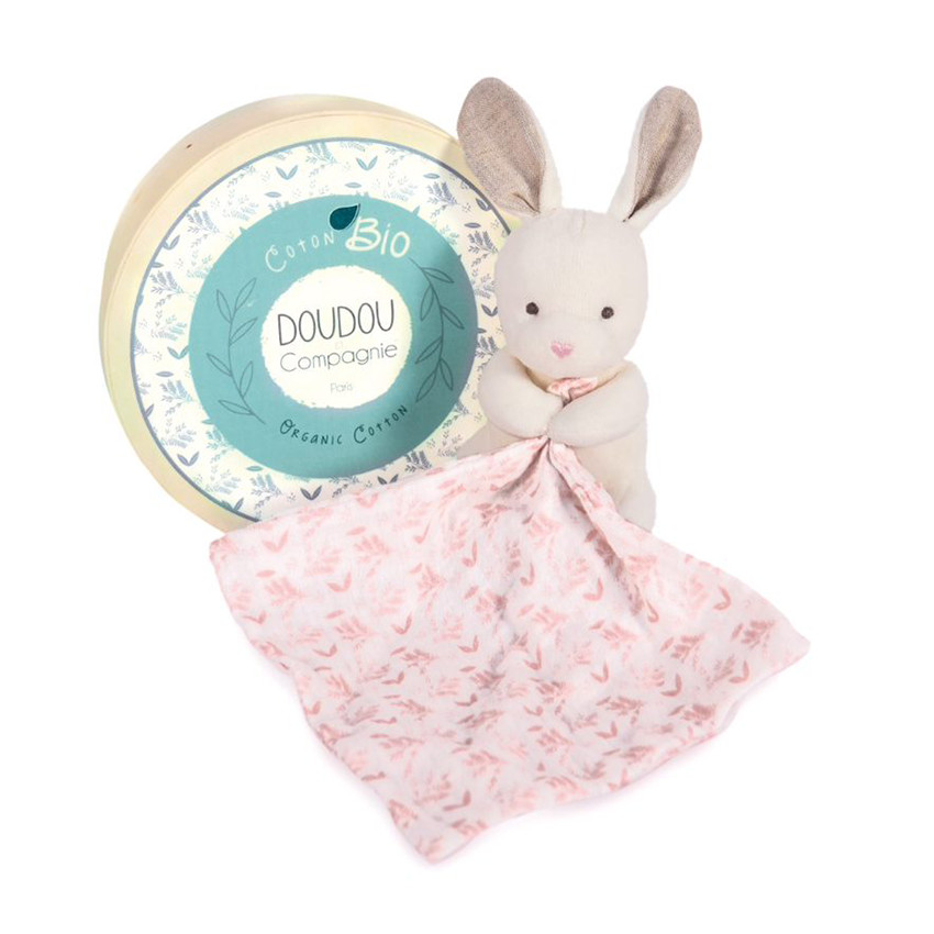 Doudou botanic pantin - Lapin Rose 