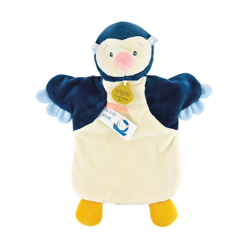 Marionnette à main pingouin 