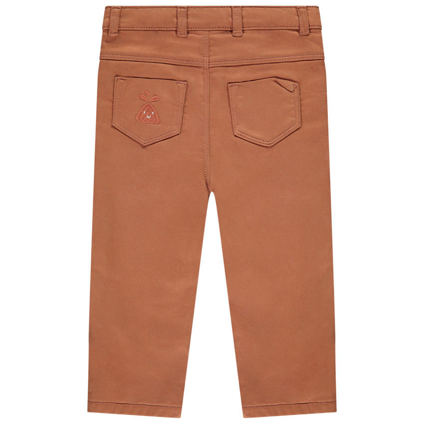 Jean doublé jersey avec volcan brodé pour bébé garçon 