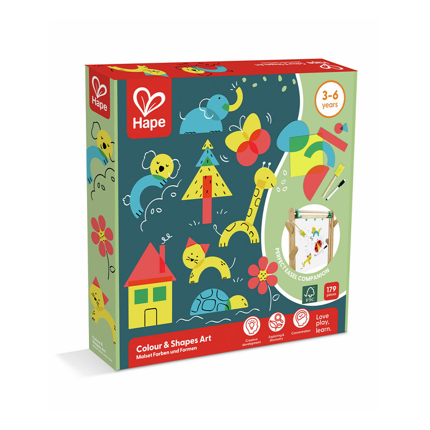 Coffret artistique formes et couleurs