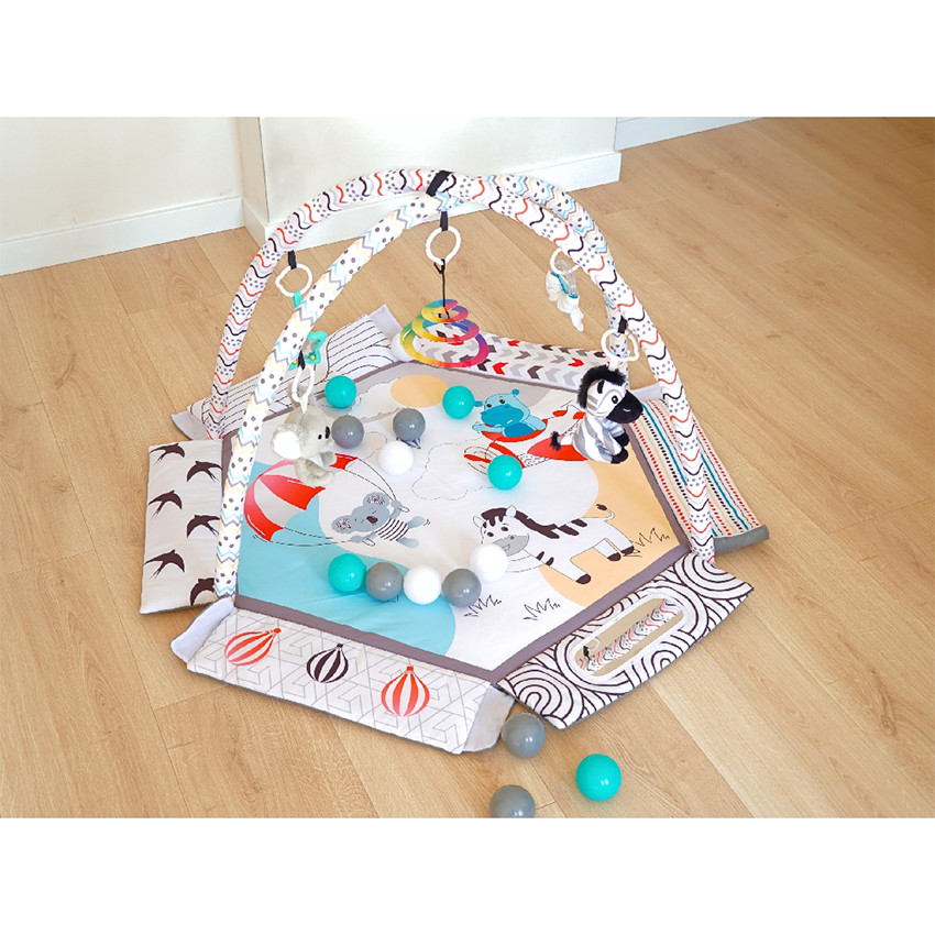 Tapis d'éveil & d'activité avec balles Expédition Nocture 