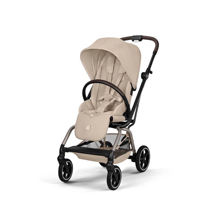 Poussette à siège rotatif Eezy S Twist+ 2 - Almond Beige 