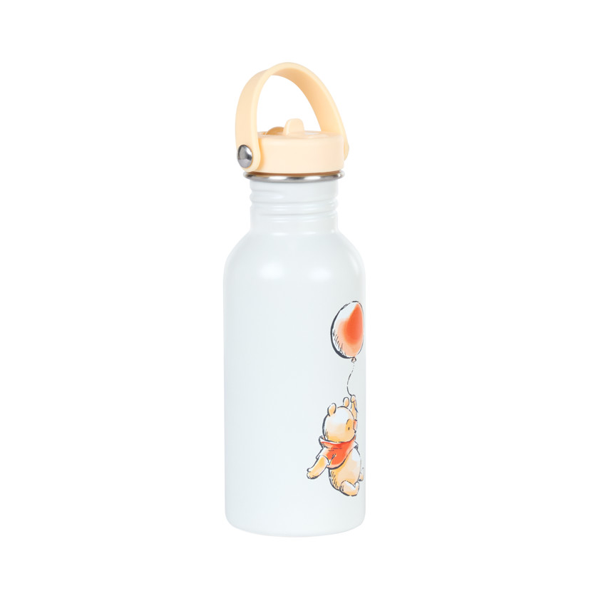 Gourde en inox avec paille Winnie L'Ourson Disney - 500ml 