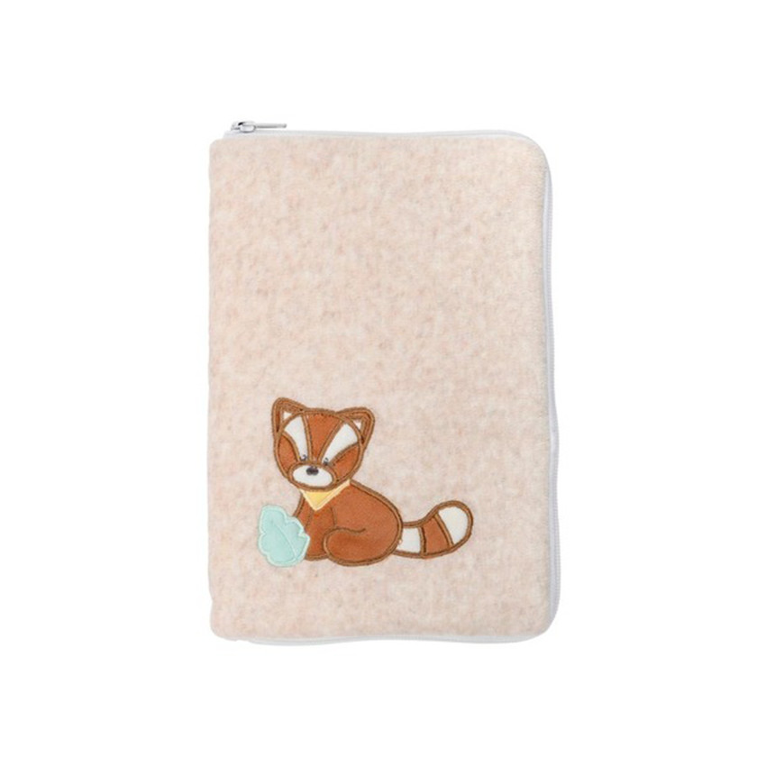 Protège carnet de santé Boris & Jungo - Beige 