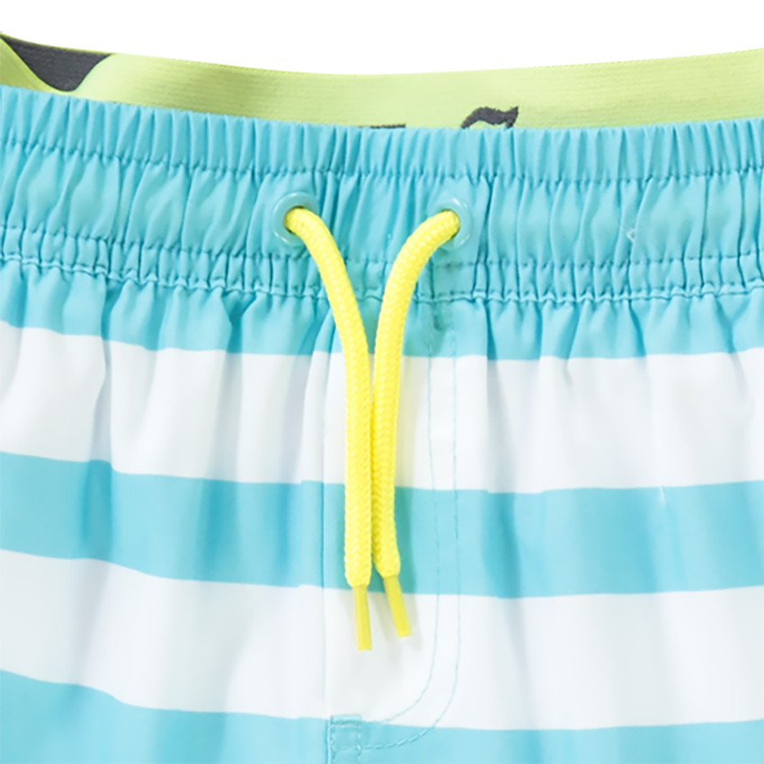 Short de bain rayé pour garçon 