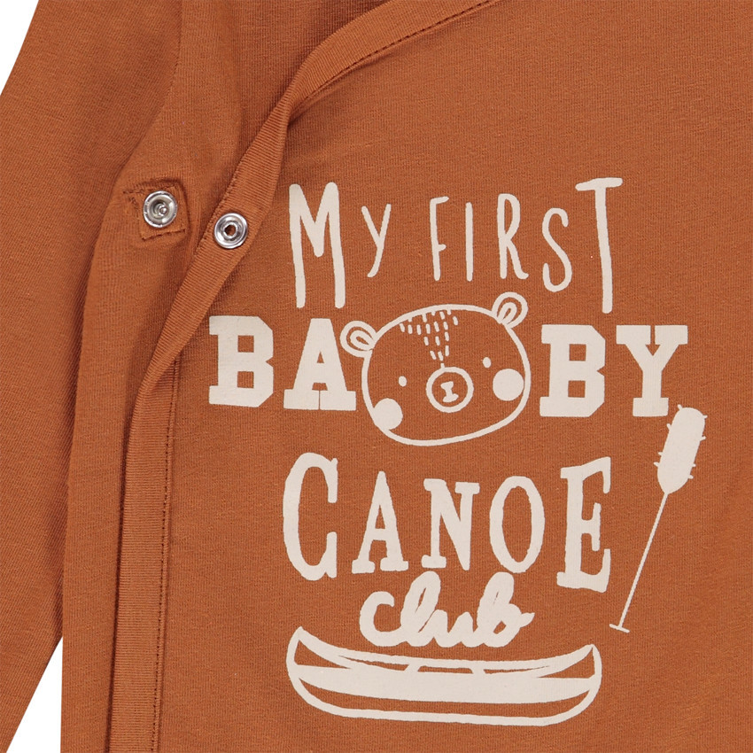 Lot de 5 bodies manches longues ourson pour bébé garçon 