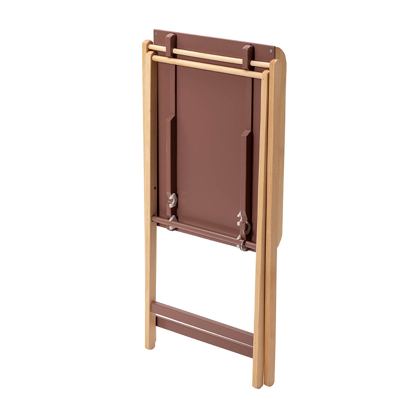Table à langer pliante Jade hybride vieux rose - Vieux rose (Combelle) - Image 4