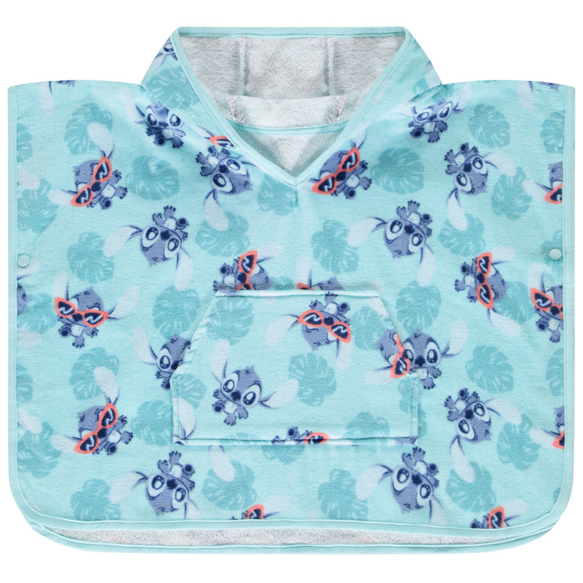 Cape de bain imprimé Stitch Disney pour bébé  