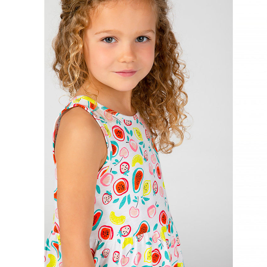Lot de 3 robes en coton fille 