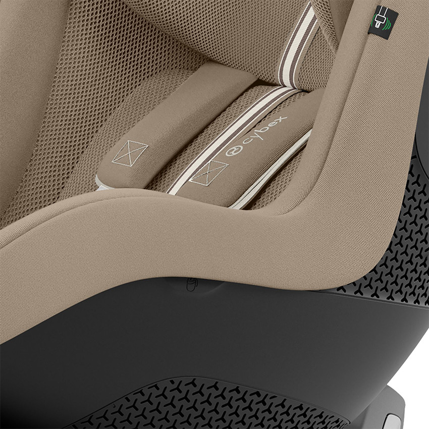 Siège-auto i-Size Sirona G tissu Plus almond beige 