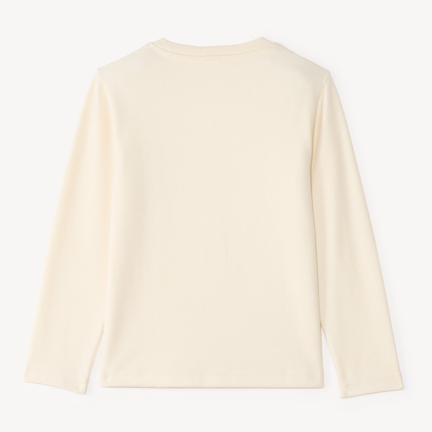 T-shirt manches longues garçon uni 