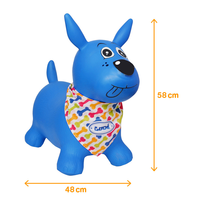 Mon Chien sauteur - Bleu 