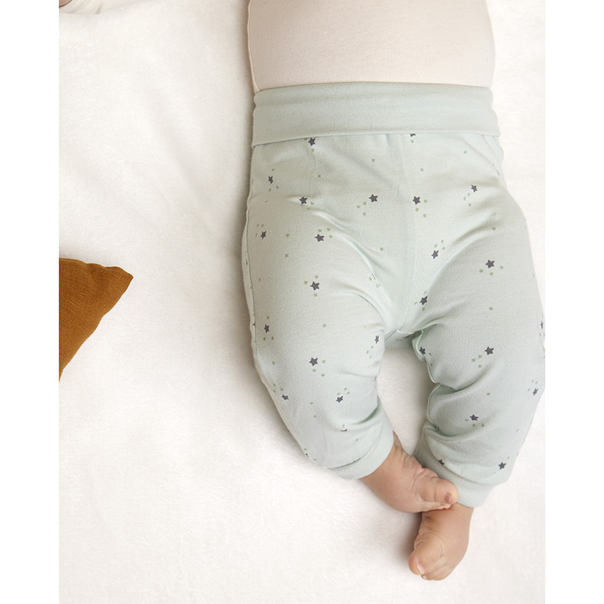 Ensemble 3 pièces en jersey imprimé étoiles pour bébé 