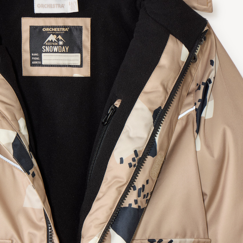 Blouson de ski imperméable garçon  