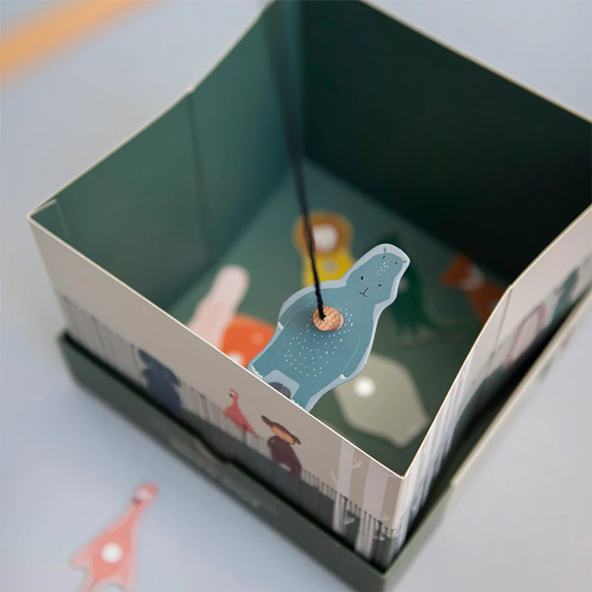 Jeu de zoo éducatif avec animaux à repêcher  