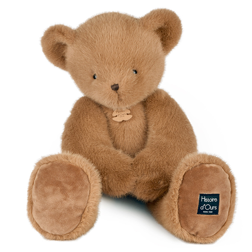 Peluche Ours Clémentin 38CM Praline/Cacahuète