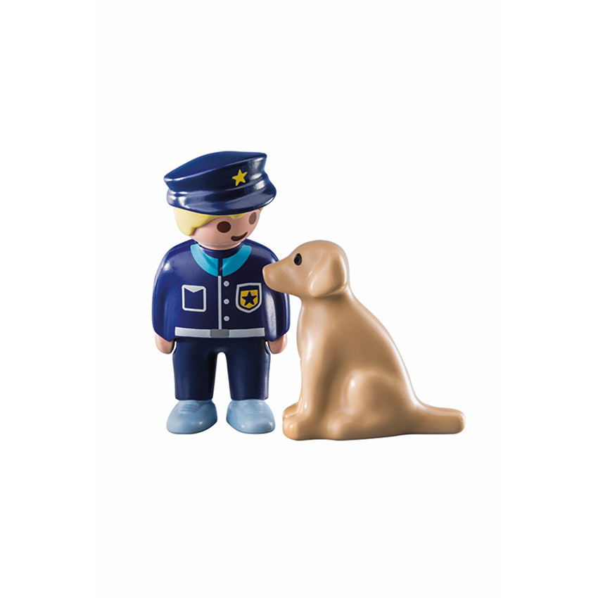 Jouet Policier avec chien 